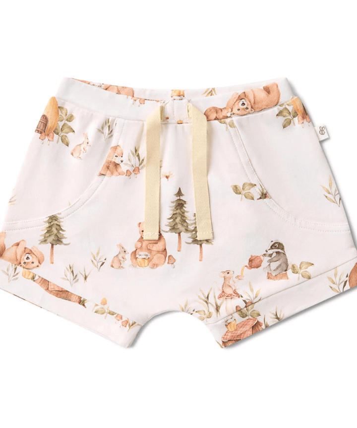 Bear Oragnic Shorts Snuggle Hunny Baby Preggi Central Maternity Shop