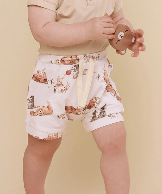 Bear Oragnic Shorts Snuggle Hunny Baby Preggi Central Maternity Shop