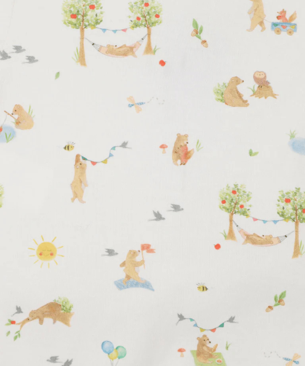 Bear Organic Zipsuit Bebe by Minihaha Baby Preggi Central Maternity Shop