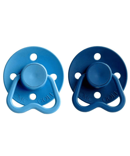 CMC Gold 'hold Me' Dummies in Blue + Navy CMC Baby Preggi Central Maternity Shop