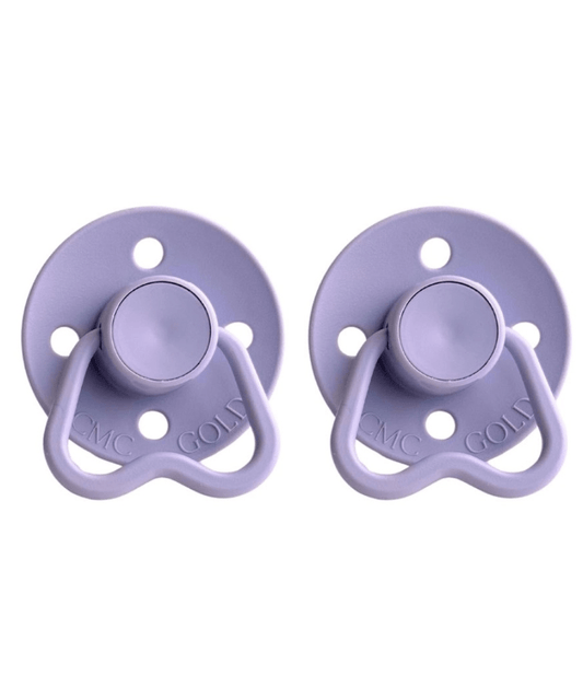 CMC Gold 'hold Me' Dummies in Misty Lilac CMC Baby Preggi Central Maternity Shop