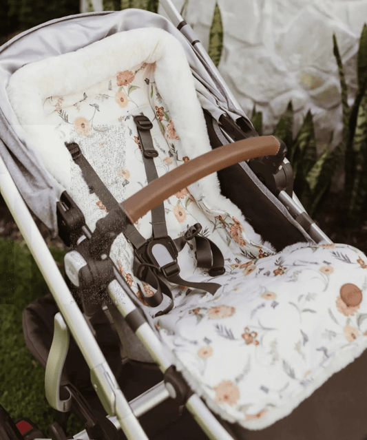 Cozy Fleece Pram Liner - Wildflower OiOi Baby Preggi Central Maternity Shop