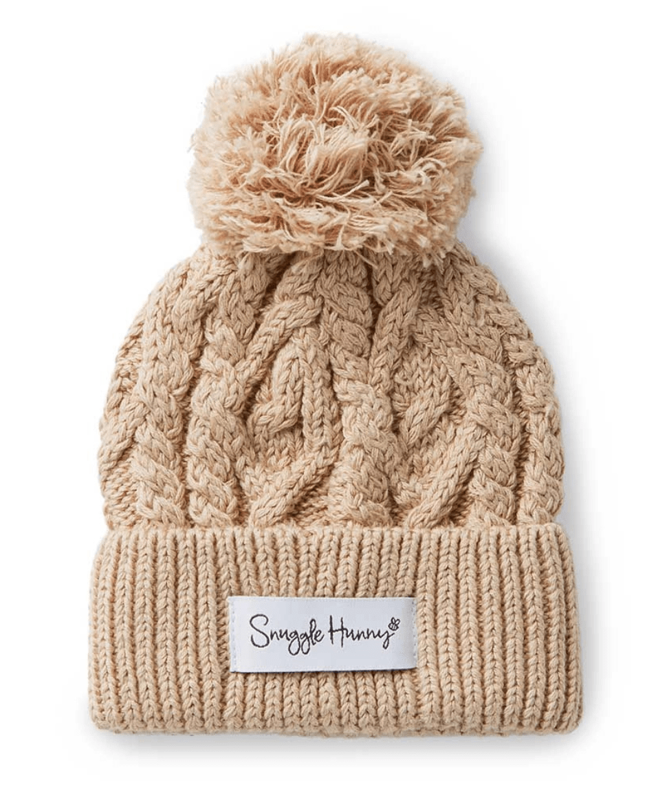 Hazelnut Organic Baby Knit Beanie Snuggle Hunny Baby Preggi Central Maternity Shop