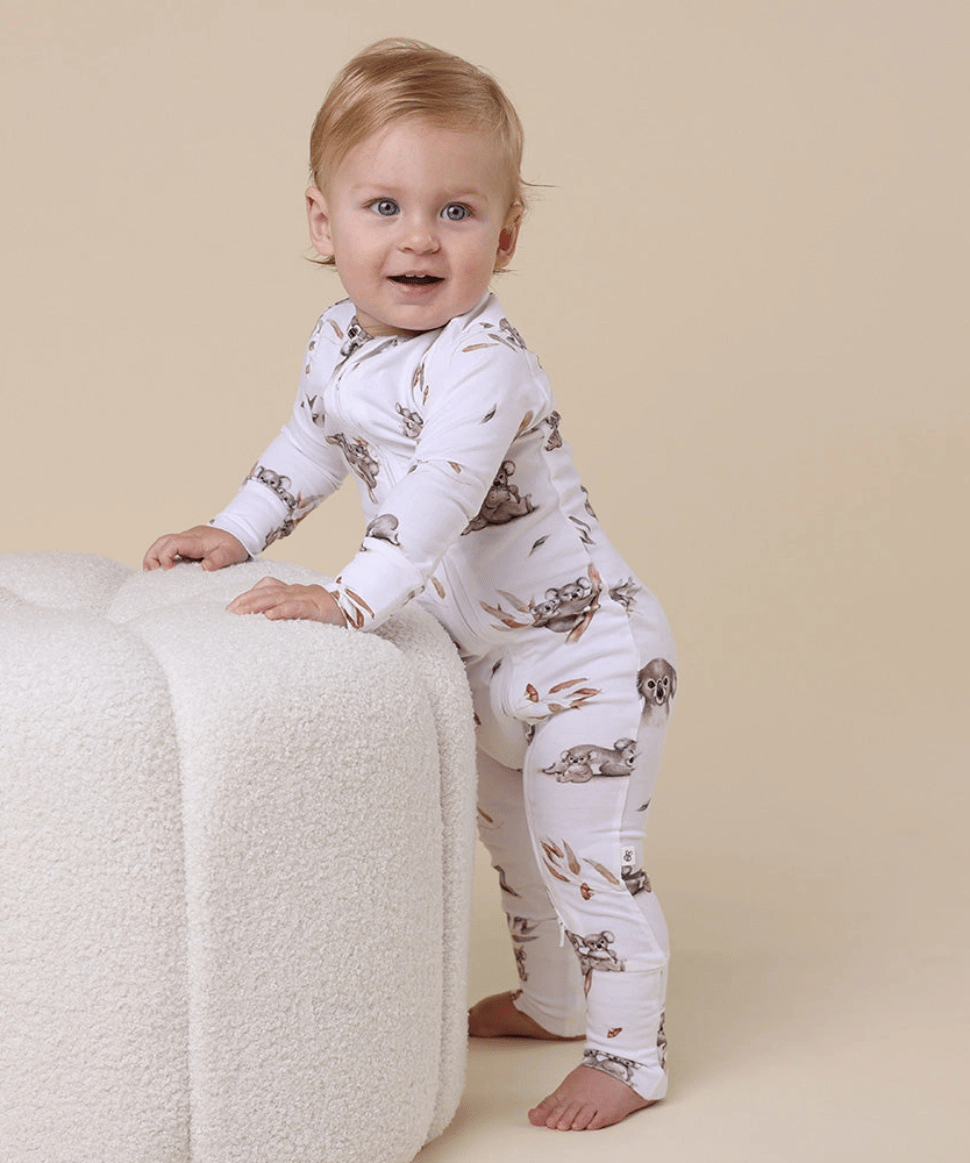 Koala Organic Snugglesuit Convertible Romper Snuggle Hunny Baby Preggi Central Maternity Shop