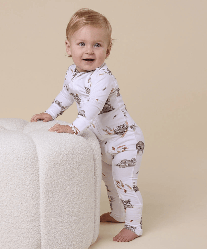 Koala Organic Snugglesuit Convertible Romper Snuggle Hunny Baby Preggi Central Maternity Shop