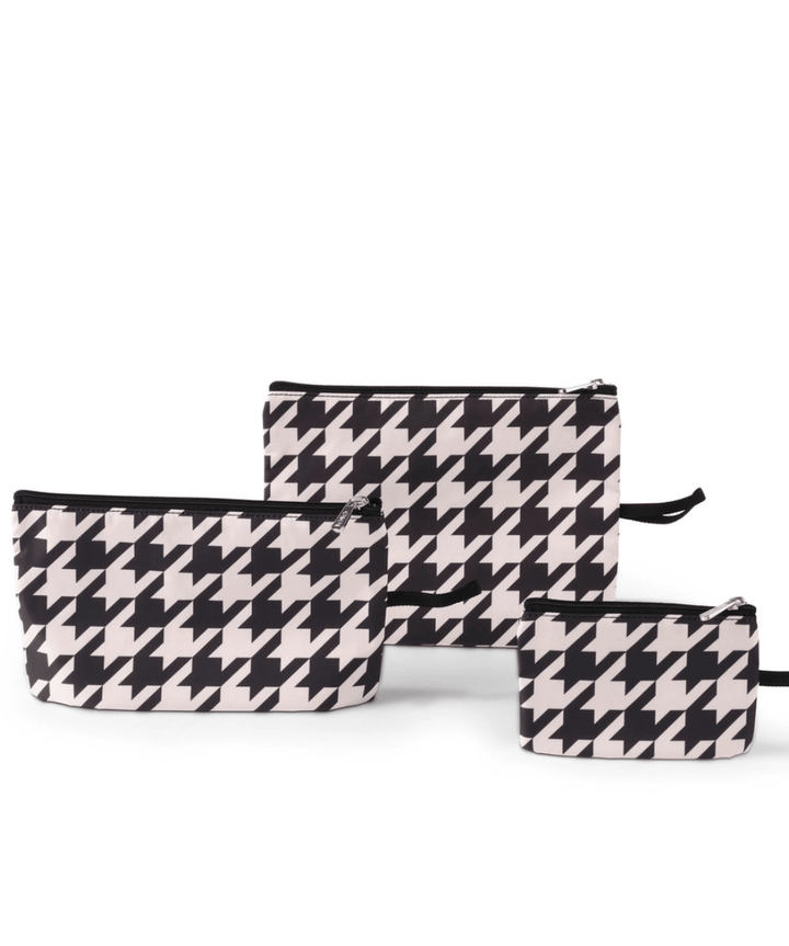 Packing Pouch Trio - Houndstooth OiOi Baby Preggi Central Maternity Shop