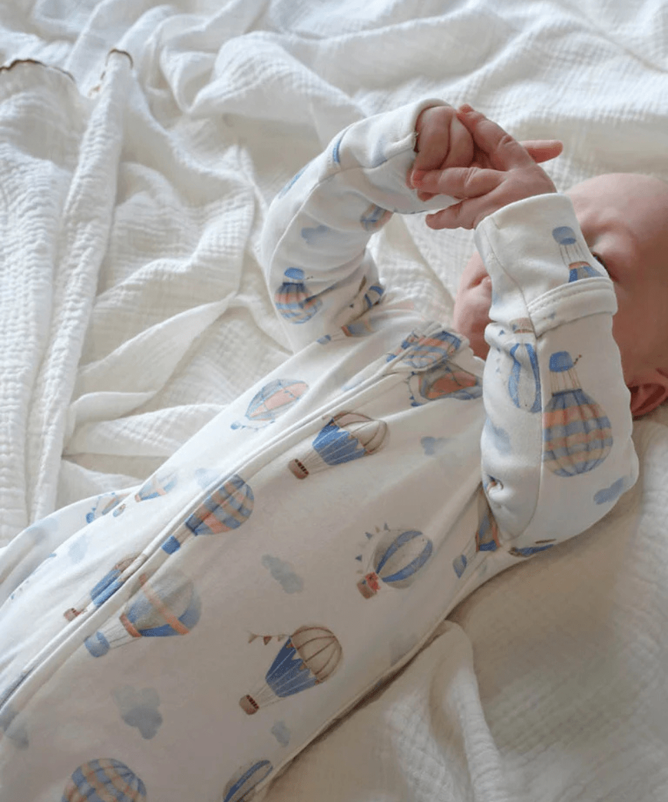 Sky High Organic Zipsuit Bebe by Minihaha Baby Preggi Central Maternity Shop
