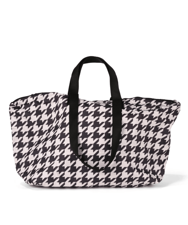 Fold-Up Tote - Houndstooth OiOi Preggi Central Maternity Shop