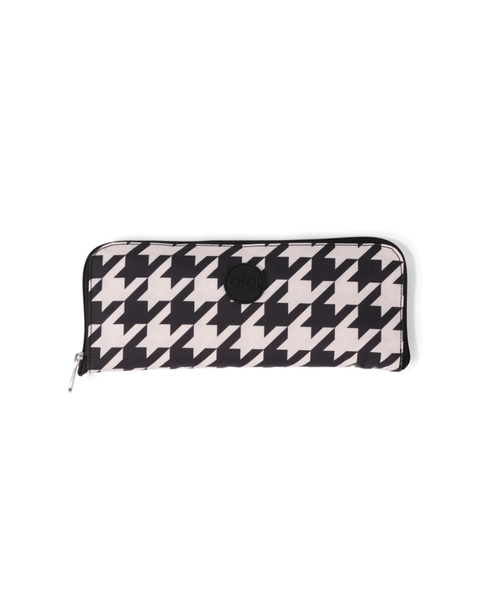 Fold-Up Tote - Houndstooth OiOi Preggi Central Maternity Shop