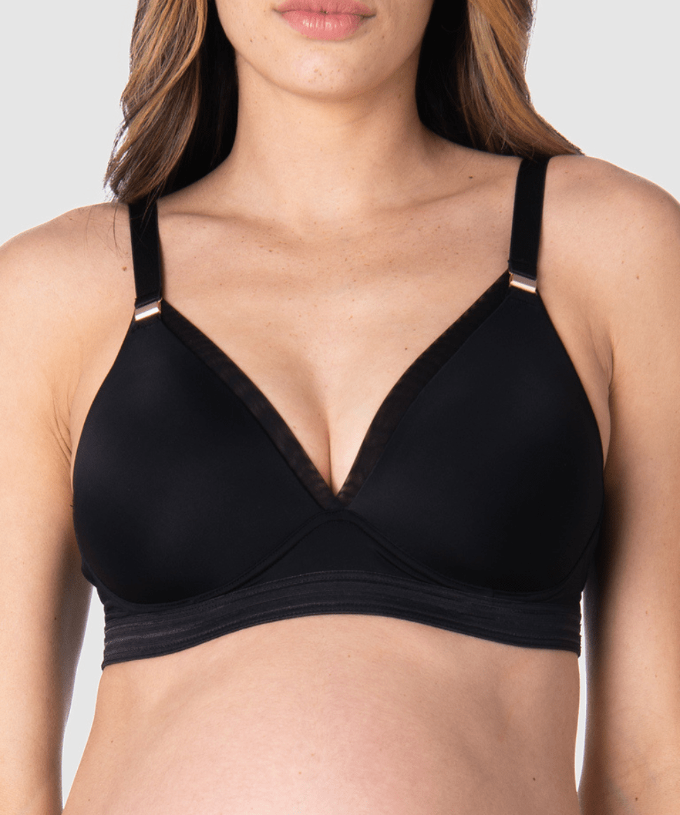 Ambition T-Shirt Contour Nursing Bra Hotmilk Maternity Lingerie Preggi Central Maternity Shop