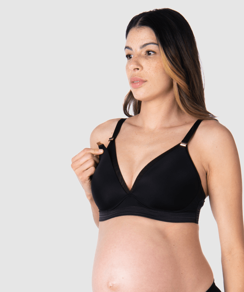 Ambition T-Shirt Contour Nursing Bra Hotmilk Maternity Lingerie Preggi Central Maternity Shop