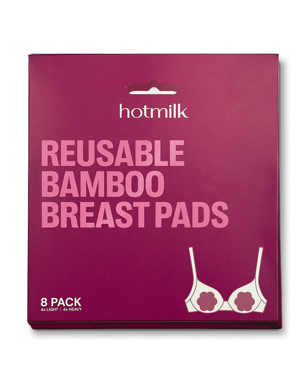 Bamboo Nursing Pads - 8 Pads Hotmilk Maternity Lingerie 9420044063945 Preggi Central Maternity Shop