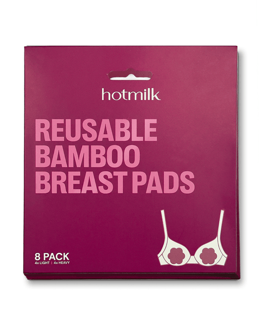 Bamboo Nursing Pads - 8 Pads Hotmilk Maternity Lingerie 9420044063945 Preggi Central Maternity Shop