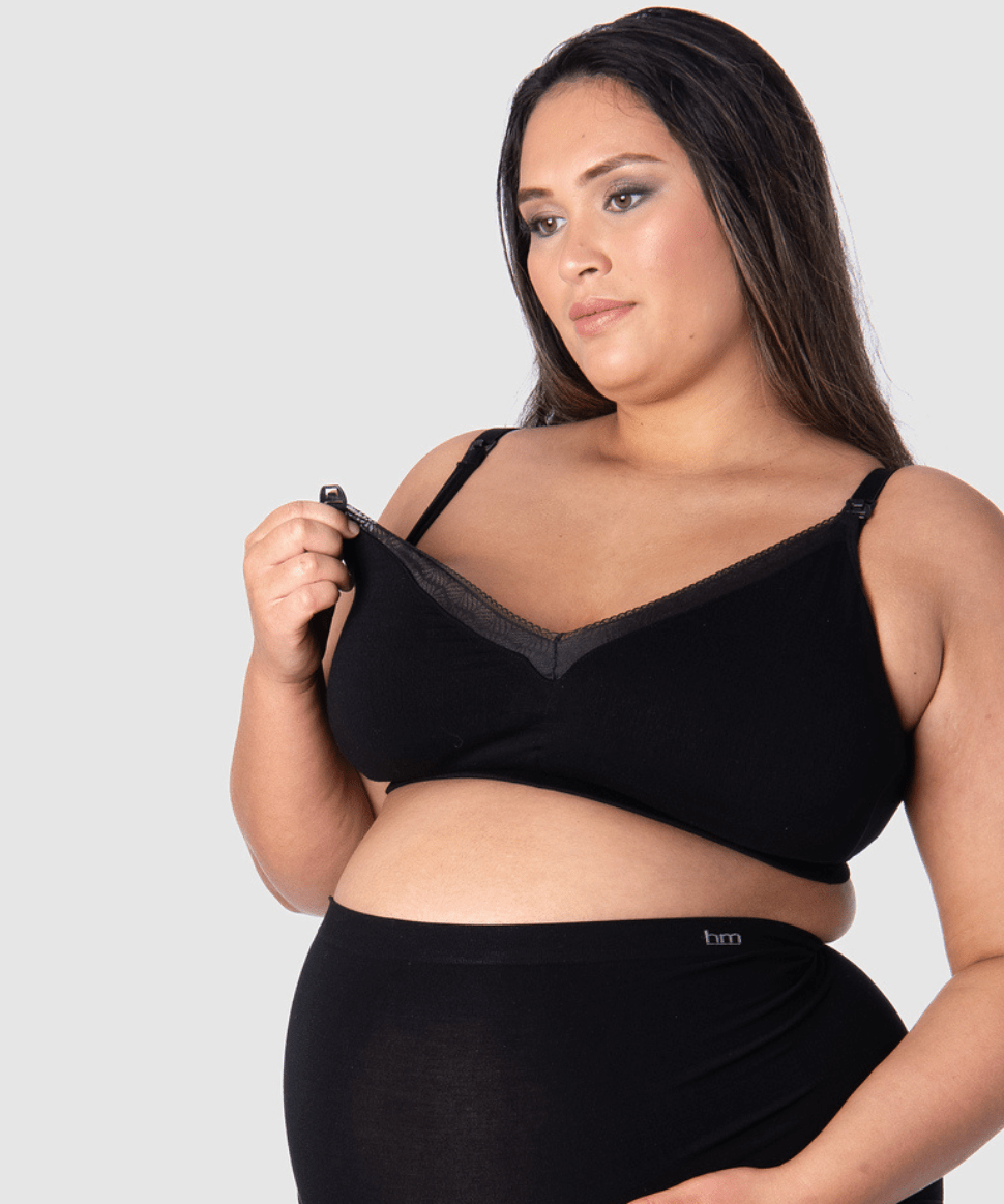Caress FlexFit Nursing Bra - Busty Cup (E-G) Hotmilk Maternity Lingerie Preggi Central Maternity Shop