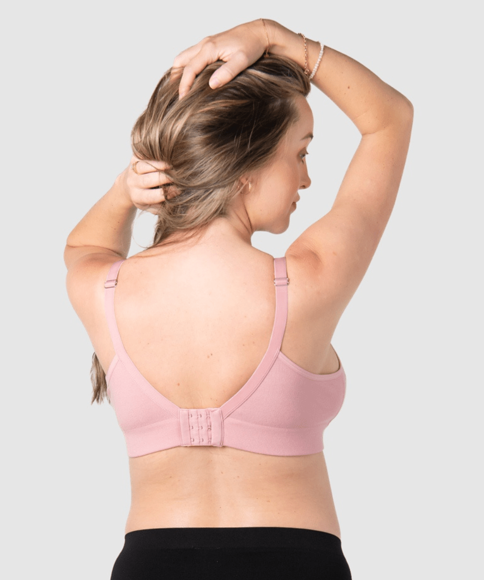Caress FlexFit Nursing Bra (E-G) - Petal Hotmilk Maternity Lingerie Preggi Central Maternity Shop