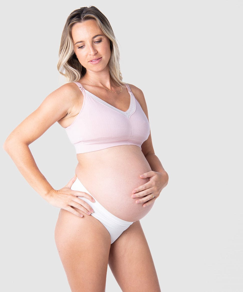 Caress Seamfree Bamboo Full Cup (E-G) Wirefree in Pink Hotmilk Maternity Lingerie Preggi Central Maternity Shop