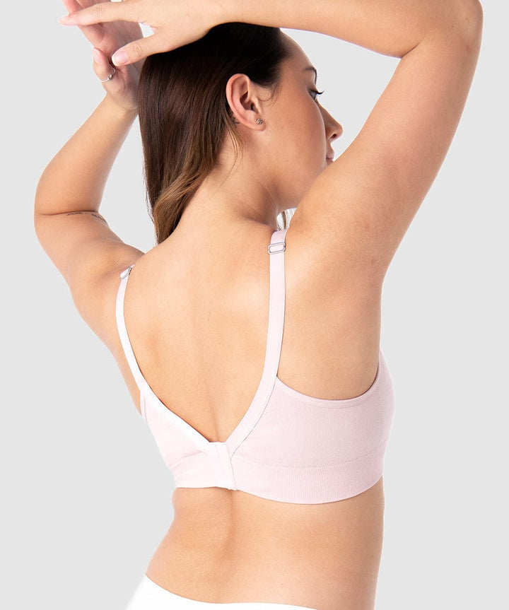 Caress Seamfree Bamboo Regular Cup Wirefree in Lotus Hotmilk Maternity Lingerie Preggi Central Maternity Shop