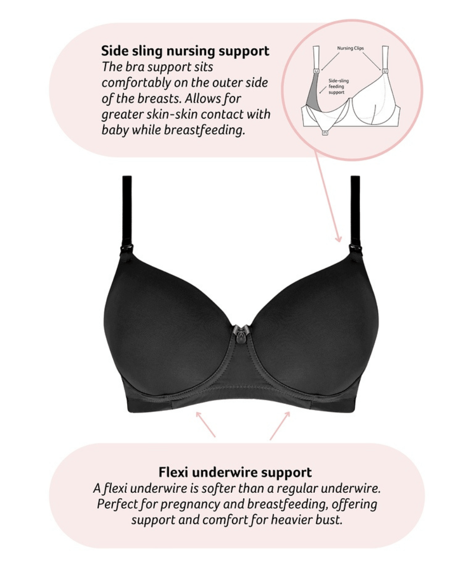 Forever Yours Contour Bra Hotmilk Maternity Lingerie Preggi Central Maternity Shop