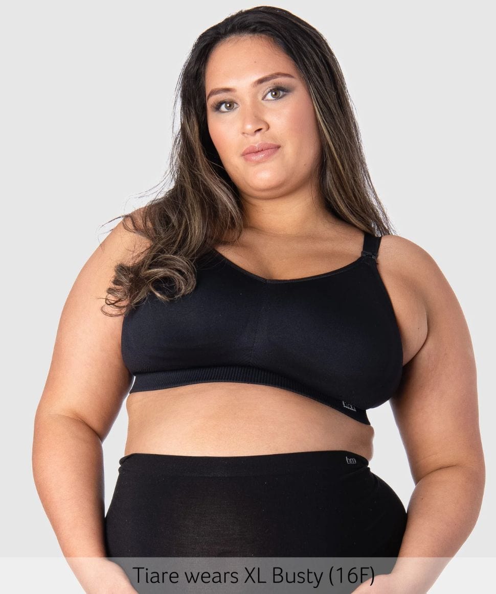 My Everyday Black Multifit Busty - Wirefree Hotmilk Maternity Lingerie Preggi Central Maternity Shop