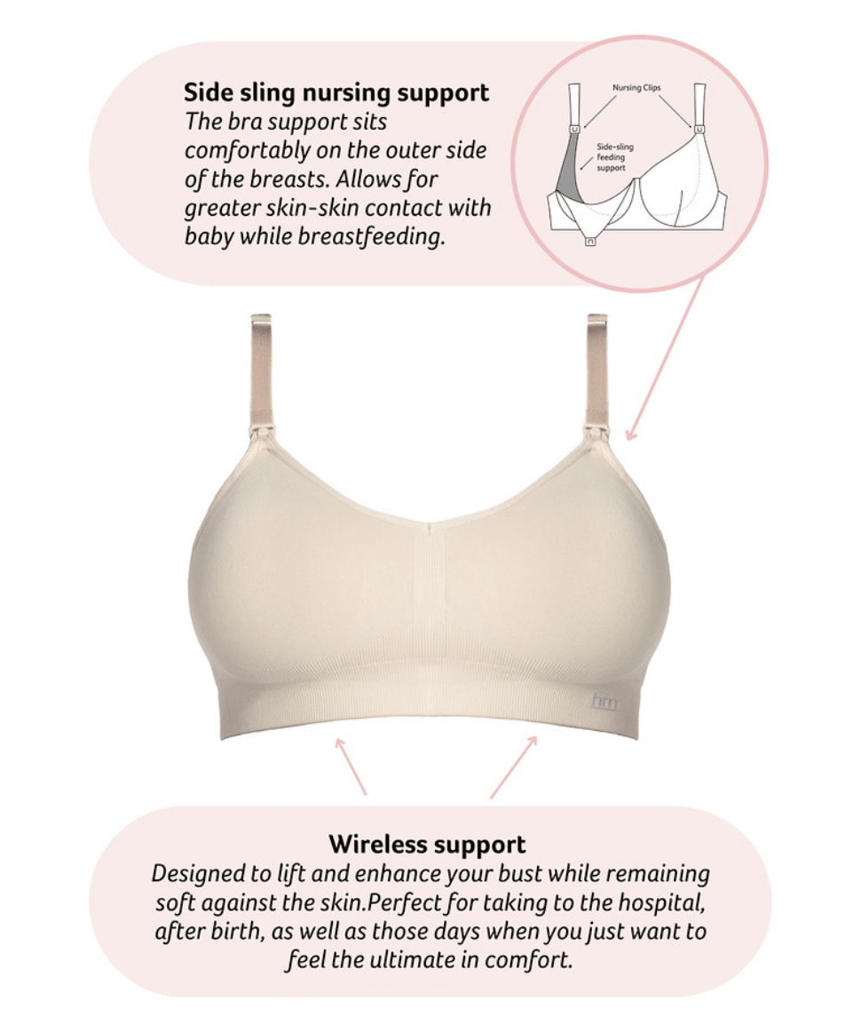 My Necessity FlexFit Full Cup (E-G) Wirefree Hotmilk Maternity Lingerie Preggi Central Maternity Shop