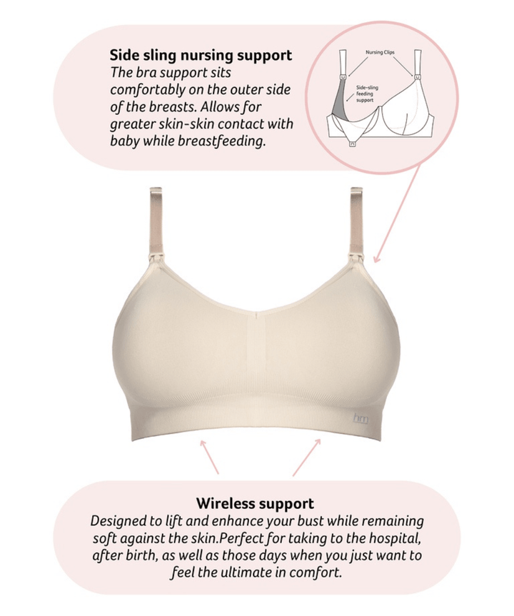 My Necessity FlexFit Full Cup (E-G) Wirefree Hotmilk Maternity Lingerie Preggi Central Maternity Shop