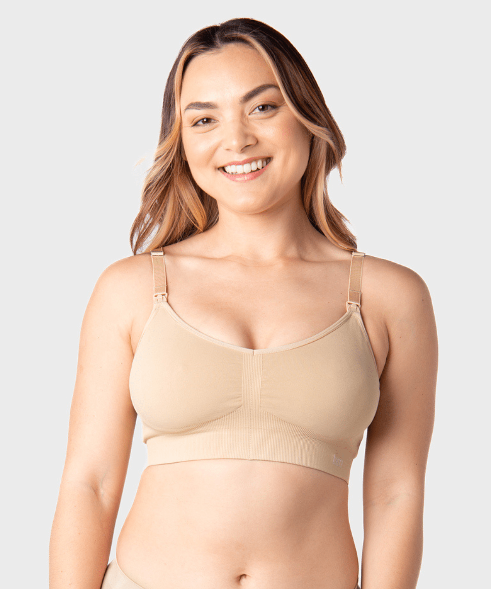 My Necessity FlexiFit Regular (A-E) Wirefree Bra Hotmilk Maternity Lingerie Preggi Central Maternity Shop