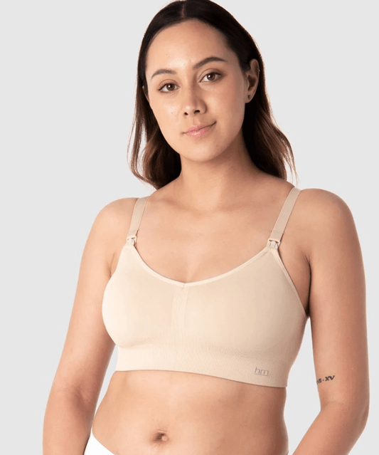 My Necessity FlexiFit Wirefree Bra - Regular (A-DD), Frappe Hotmilk Maternity Lingerie Preggi Central Maternity Shop