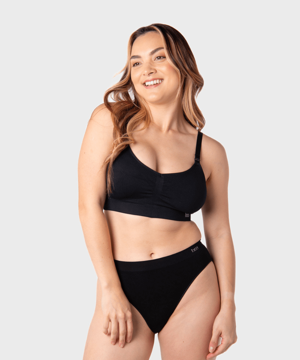 My Necessity Regular (A-E) Wirefree Bra Hotmilk Maternity Lingerie Preggi Central Maternity Shop