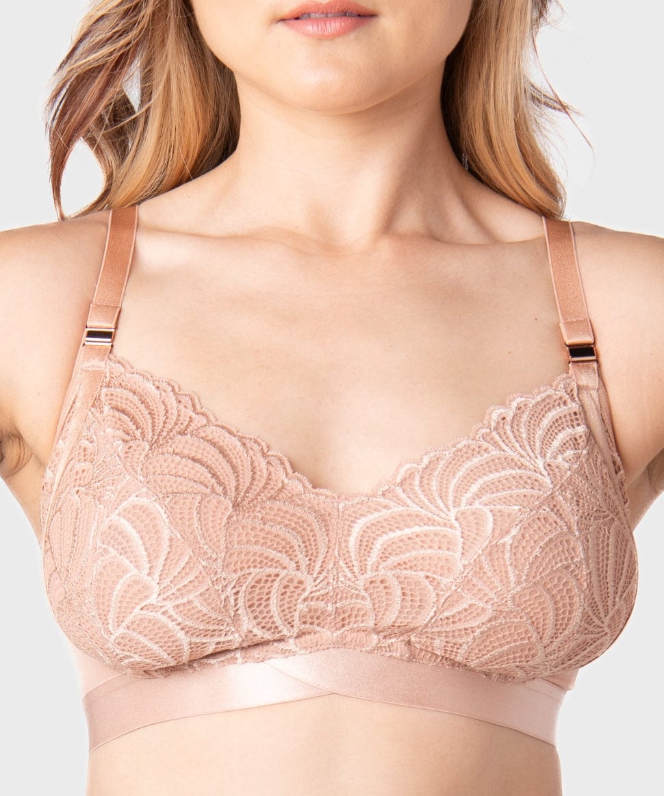 Warrior 2.0 Multifit Nursing Bra- Bronze Hotmilk Maternity Lingerie Preggi Central Maternity Shop
