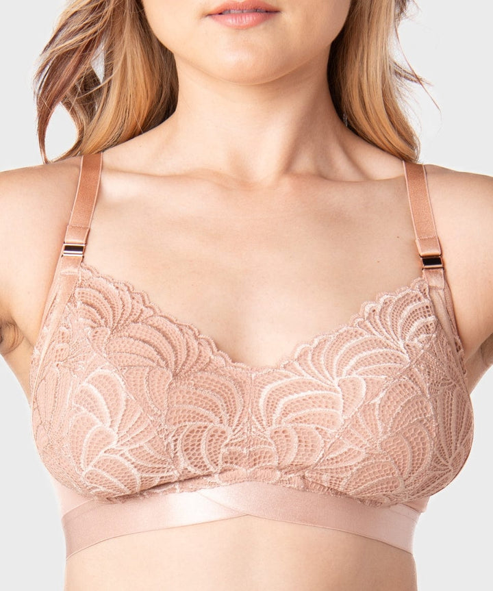Warrior 2.0 Multifit Nursing Bra- Bronze Hotmilk Maternity Lingerie Preggi Central Maternity Shop