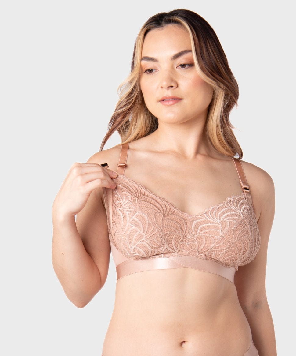 Warrior 2.0 Multifit Nursing Bra- Bronze Hotmilk Maternity Lingerie Preggi Central Maternity Shop