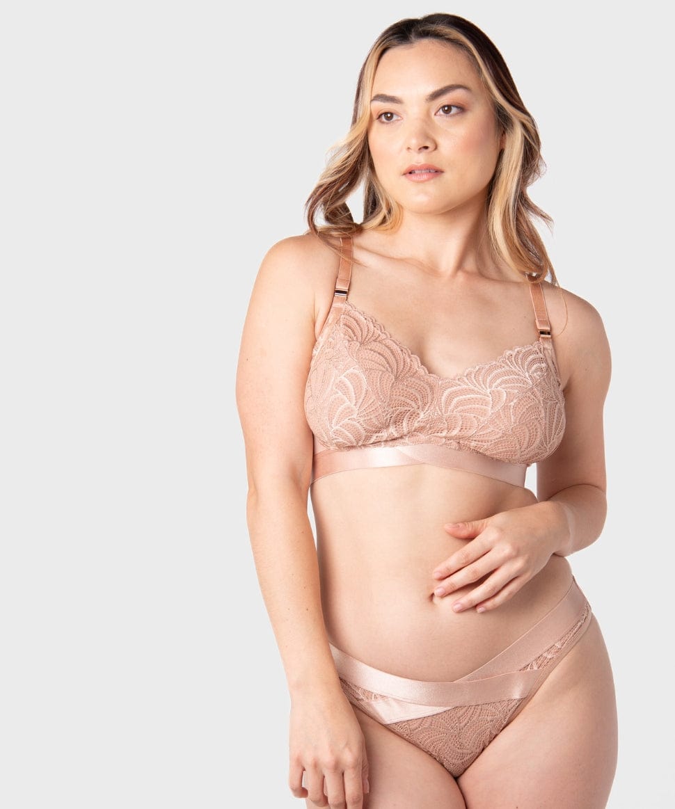 Warrior 2.0 Multifit Nursing Bra- Bronze Hotmilk Maternity Lingerie Preggi Central Maternity Shop