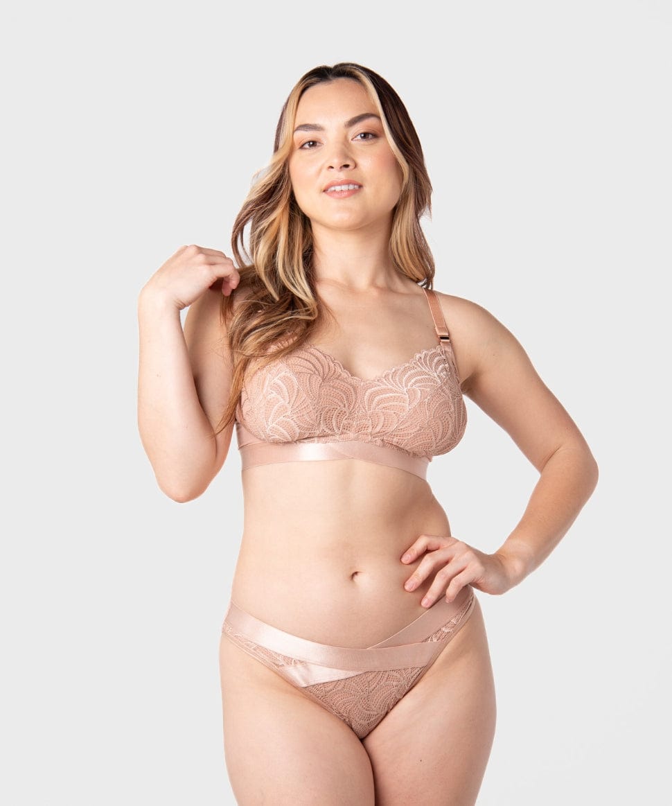 Warrior 2.0 Multifit Nursing Bra- Bronze Hotmilk Maternity Lingerie Preggi Central Maternity Shop
