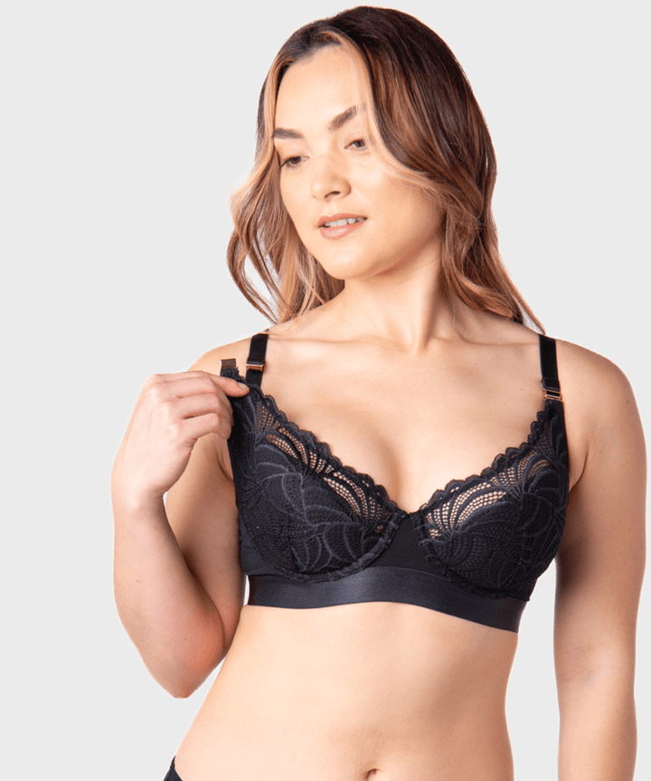 Warrior Plunge Contour Nursing Bra Hotmilk Maternity Lingerie Preggi Central Maternity Shop