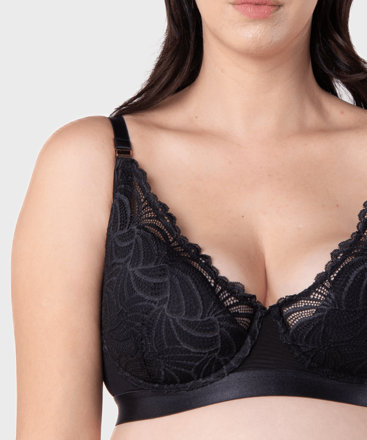 Warrior Plunge Contour Nursing Bra Hotmilk Maternity Lingerie Preggi Central Maternity Shop