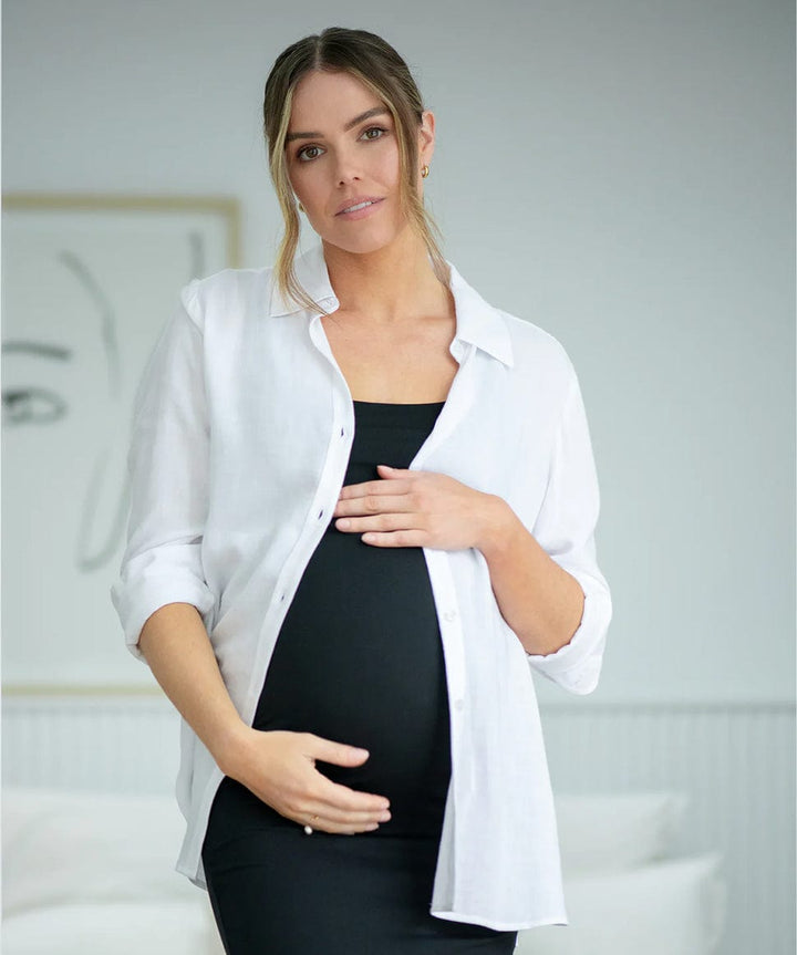 Clara Relaxed Shirt Ripe Maternity Maternity and Nursing Preggi Central Maternity Shop