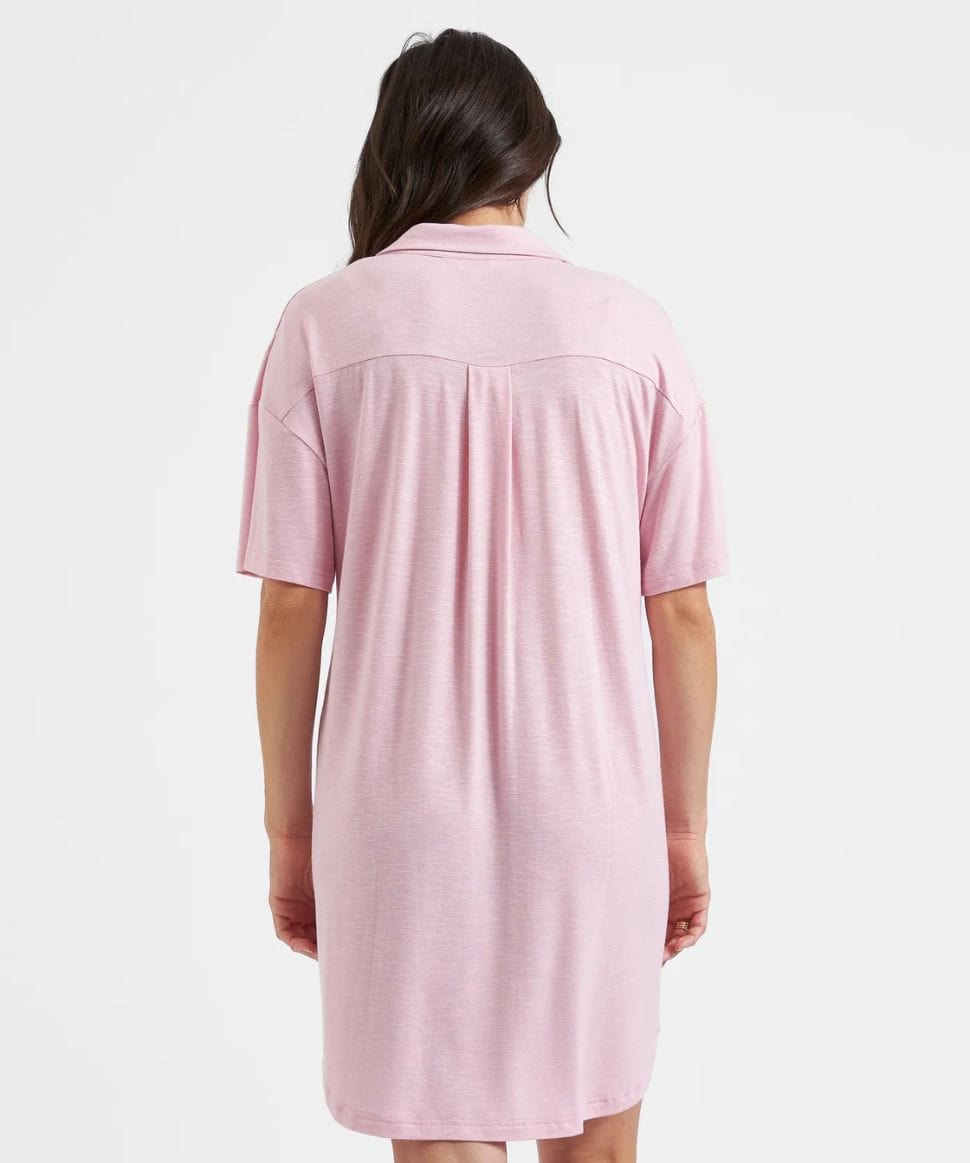 Dreamy Night Shirt Dusty Pink Ripe Maternity Maternity and Nursing Preggi Central Maternity Shop