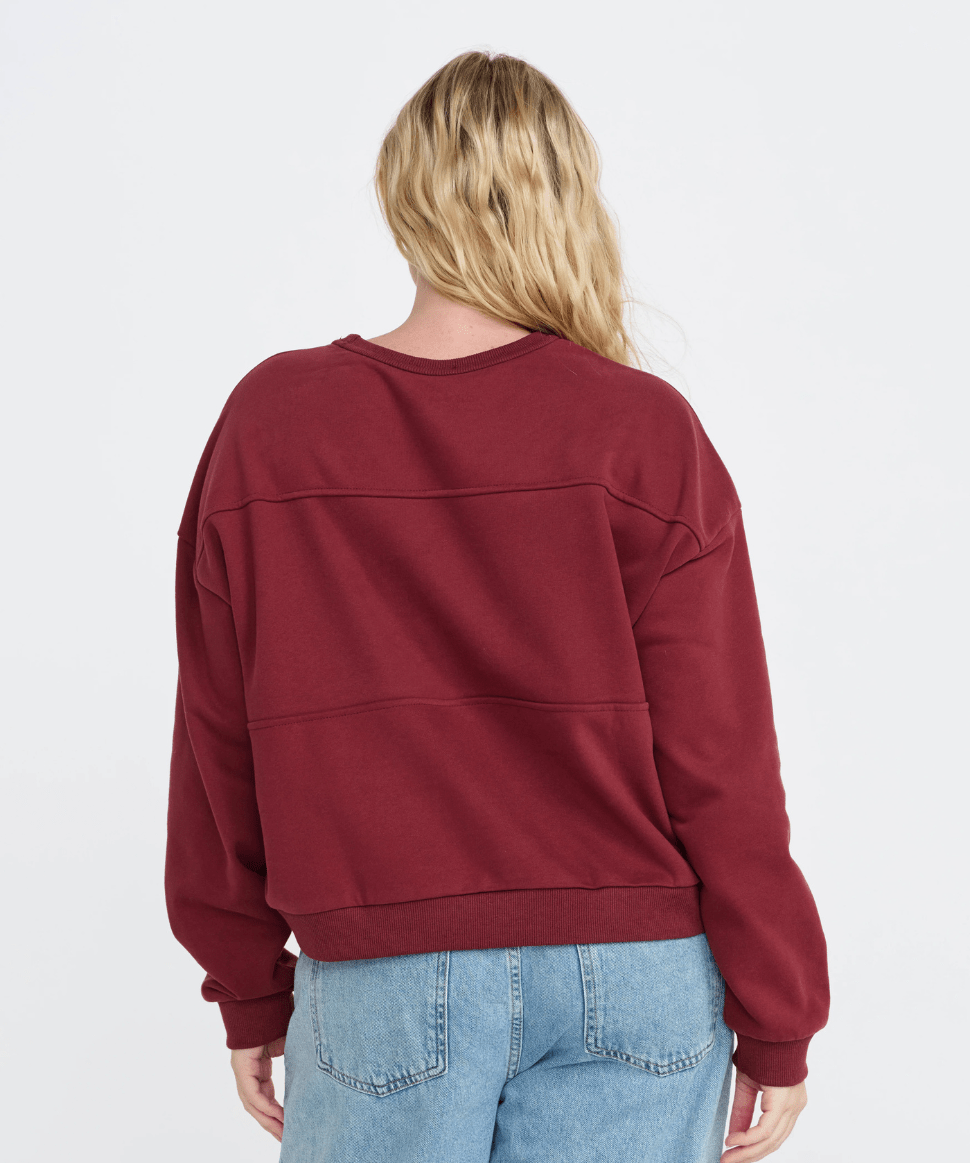 Legacy Oversized Cropped Panel Jumper Apéro Maternity and Nursing Preggi Central Maternity Shop