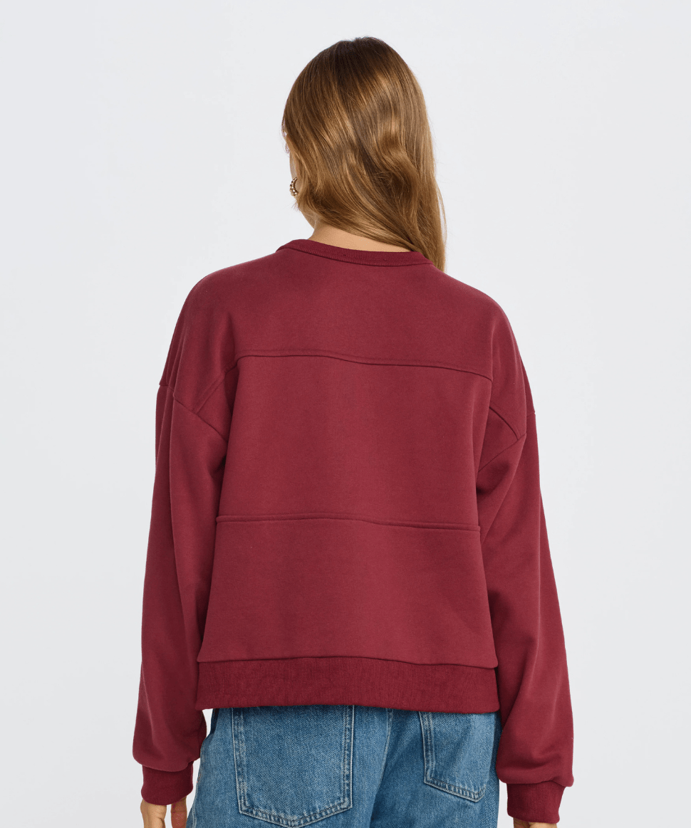 Legacy Oversized Cropped Panel Jumper Apéro Maternity and Nursing Preggi Central Maternity Shop