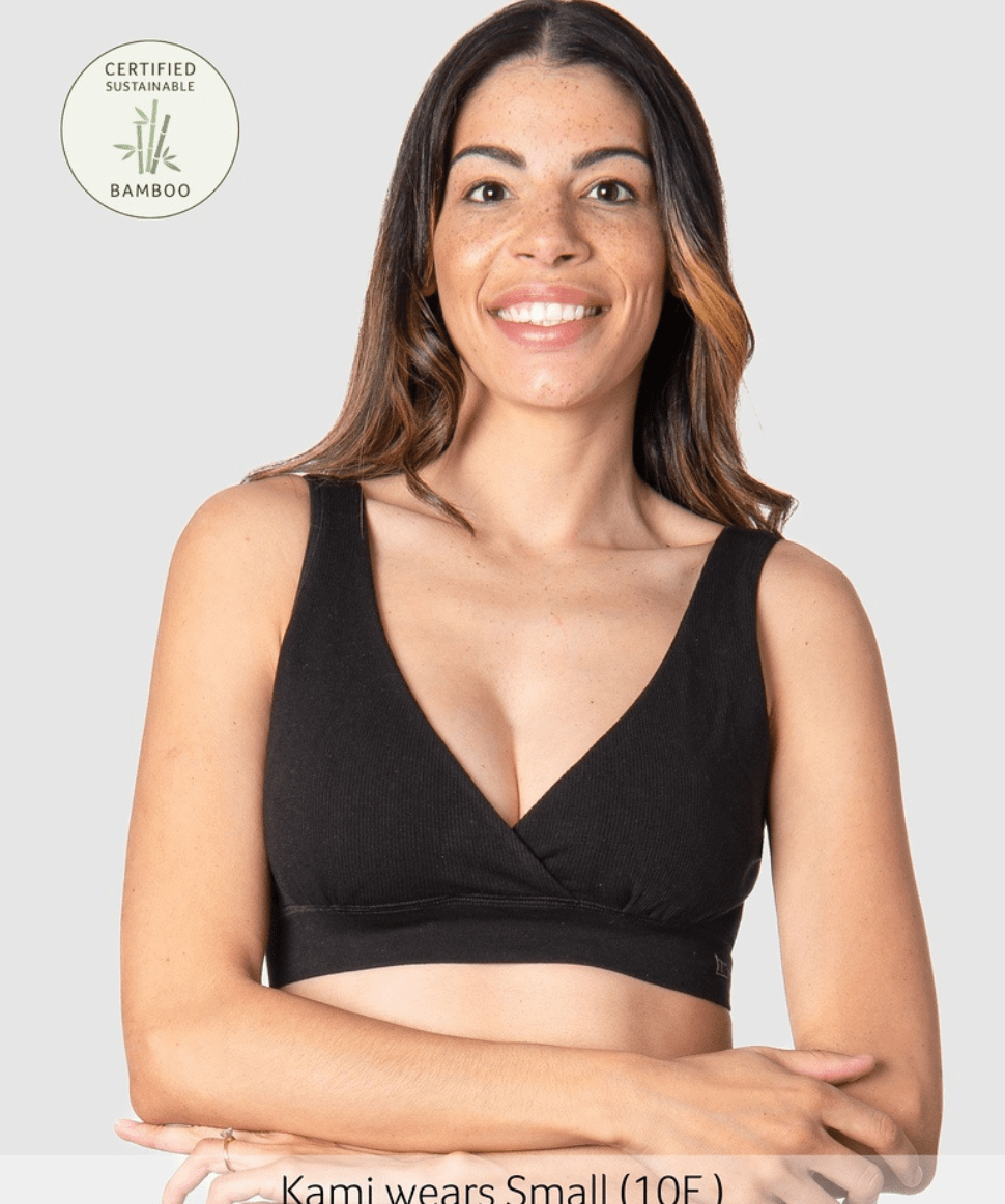 My Comfort FlexFit Maternity Bra - Black Hotmilk Maternity Maternity and Nursing Preggi Central Maternity Shop