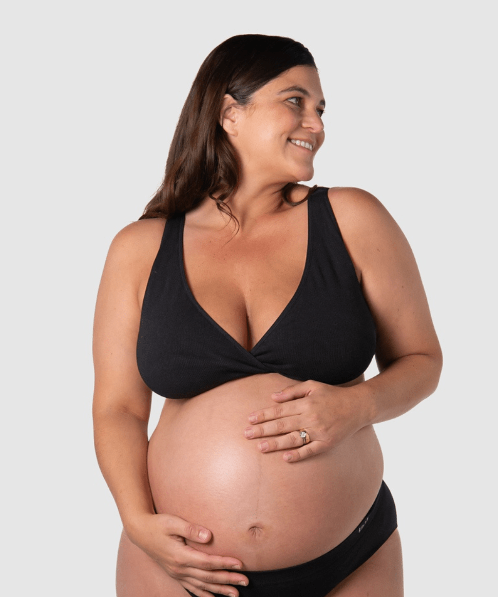 My Comfort FlexFit Maternity Bra - Black Hotmilk Maternity Maternity and Nursing Preggi Central Maternity Shop