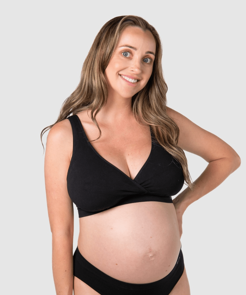 My Comfort FlexFit Maternity Bra - Black Hotmilk Maternity Maternity and Nursing Preggi Central Maternity Shop