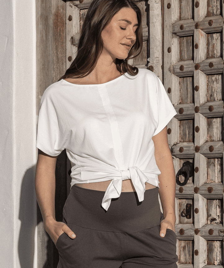 Reversible Maternity T-Shirt - White Angel Maternity Maternity and Nursing Preggi Central Maternity Shop
