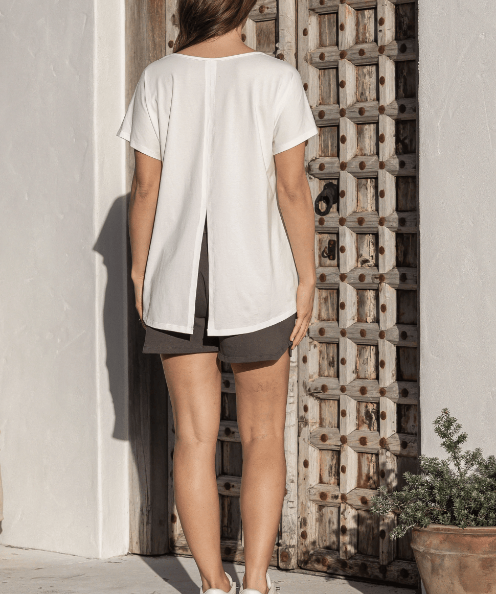 Reversible Maternity T-Shirt - White Angel Maternity Maternity and Nursing Preggi Central Maternity Shop
