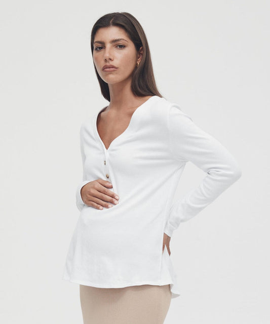 Motherhood Maternity Women's Nursing Bra with wrap Front, Opaque,  Grey/Cloud Stripe, XL : : Fashion
