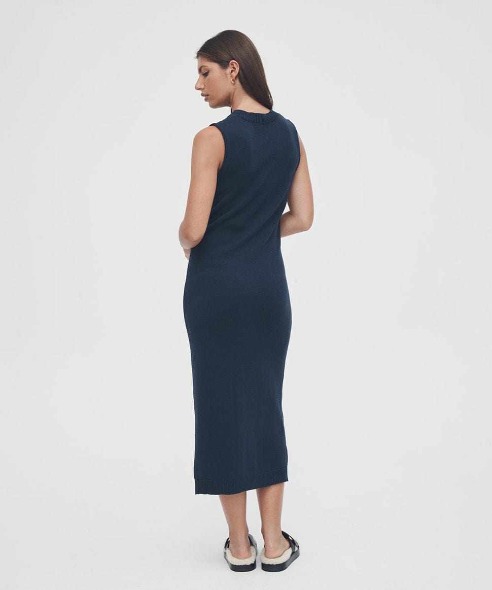 V Neck Knit Shift Dress Legoe Heritage Maternity and Nursing Preggi Central Maternity Shop
