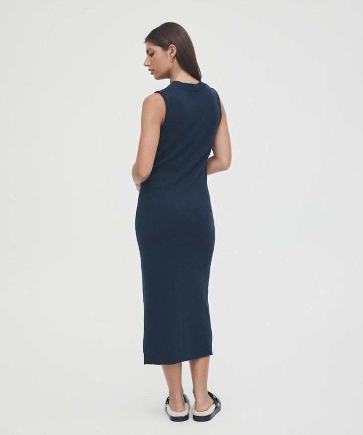 V Neck Knit Shift Dress Legoe Heritage Maternity and Nursing Preggi Central Maternity Shop