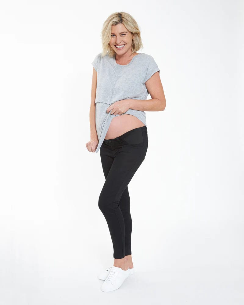 Ankle Grazer Isla Jegging Maternity Jean Ripe Maternity Maternity Preggi Central Maternity Shop