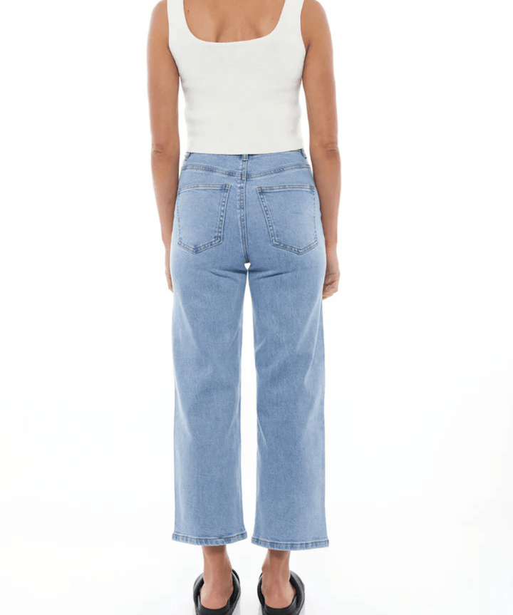 By The Way Crop Wide Jean BAE the label Maternity Preggi Central Maternity Shop