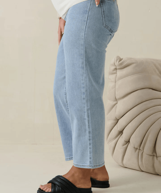 By The Way Crop Wide Jean BAE the label Maternity Preggi Central Maternity Shop